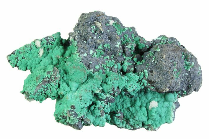 Blue-Green Botryoidal Chrysocolla - Planet Mine, Arizona #358311